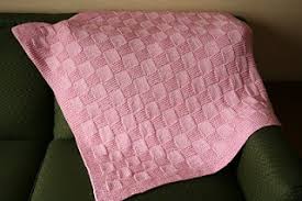 Knitting Patterns Galore Nmcrs Basketweave Baby Blanket Ver 2