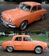 Image result for Parchment Cream 1956 Renault
