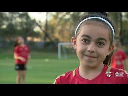 Small and technical' soccer player Ariana dos Santos has become a sensation 