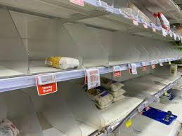 Panic buying and hoarding is real. Panic Buying Hits Singapore After Virus Alert Raised