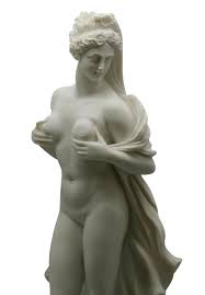 Nude Naked Woman Female Erotic Art Greek Statue Sculpture Cast Marble 15.16  inch - Greek Artworks