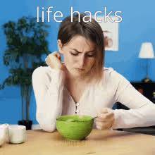 An internet meme is a unique form of media that's spread quickly online, typically via social media. Life Hacks Gifs Tenor