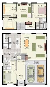 The Hillgrove 238 Is A Tri Level Design Perfect For Sloping Blocks It Is Also Availa Split Level House Plans Home Design Floor Plans Double Storey House Plans