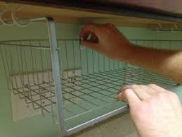 The Low Hanging Bread Basket Bread Storage Fruit Storage Under Cabinet Storage