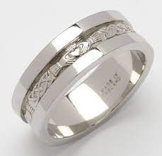 Claddagh Wedding Band Mens Wedding Rings Rings Mens Wedding Bands Claddagh Wedding