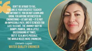 It's #EngineersWeek, and we're celebrating the incredible work of ADEQ's  environmental engineers like our own Linneth Lopez!