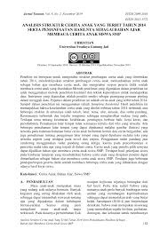 Pdf Analisis Struktur Cerita Anak Yang Terbit Tahun 2014 Serta Pemanfaatan Hasilnya Sebagai Bahan Ajar Membaca Cerita Anak Siswa Smp