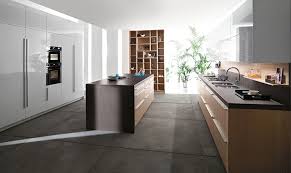 Hickory floors matched with hickory cabinets are too busy in the kitchen because of all the colors and grains in the hickory wood. Benefits Of Choosing Concrete Flooring For The Kitchen Kitchen Cabinet Kings Blog