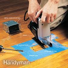 Install in new and old floors, unfinished, and finished floors with carpet, tile, linoleum, or wood. How To Install A Floor Outlet Diy Family Handyman