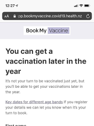 If you are a patient looking to book coronavirus vaccination, visit the. Covid 19 Under 40s Want To Book Vaccines In Advance Stuff Co Nz