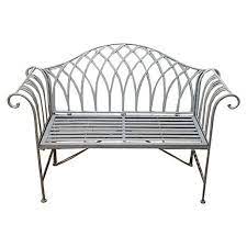When autocomplete results are available use up and down arrows to review and enter to select. Charles Bentley Wrought Iron Garden Bench Grey Wickes Co Uk