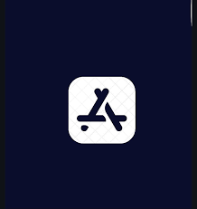 App Store App Icon Dark Blue Phone Icon App Icon Icon