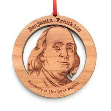 Ben Franklin Ornament