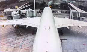 China Eastern Airlines apologies after passenger plane strikes jet bridge at Shanghai airport, saying ‘mechanical failure occurred’
