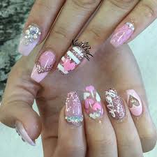 Nails By Ly Valentine S Day Nails Valentines Nail Art Designs Nail Designs Valentines Valentine Nail Art