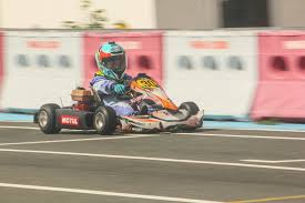 A dream come true moment for first time bambino racer Max Trinidad