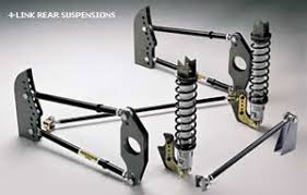 A link length change of 1 or a link angle change of 5º can make a noticeable change to handling. 4 Link Suspension