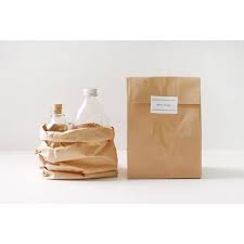 For bulk orders click on the product inquiry button. High Quality Set Of 100 Kraft Paper Small Gift Bags Sandwich Bread Food Bags Party Retail Wholesale Stationery Free Sh School Educational Supplies Gift
