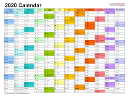 As the new year is approaching so one must be wondering about the various plans that an individual has planned but is not executing as there is no proper medium for it. 2020 Calendar Free Printable Excel Templates Calendarpedia