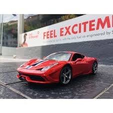 Ultimately, ford v ferrari is an entertaining yarn, but possibly a movie that'll only make multiple laps around the track if you're a petrolhead. Buy Ferrari 458 Speciale 1 18 Car Diecast Shell Collection Seetracker Malaysia