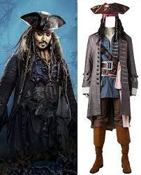 Pirates Of The Caribbean Dead Men Tell No Tales Captain Jack Sparrow Cosplay Costum Jack Sparrow Costume Jack Sparrow Halloween Costume Jack Sparrow Halloween
