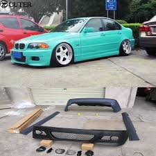 E46 325i M3 Style Car Body Kit Pp Unpainted Front Rear Bumper Side Skirts For Bmw E46 M3 98 04 Bmw E46 Body Kit Bmw 2 (f46) grand tourer 2014 bmw 2 (f46) grand tourer 2014 e46 325i m3 style car body kit pp