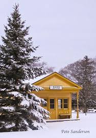 Plover S Post Office Looking Pretty After A Snow Fall Post Office Great Places Around The Worlds