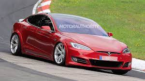 The model s was launched in 2012, making it the longest selling of any of tesla's current crop. Tesla Model S Plaid Spied At The Nurburgring