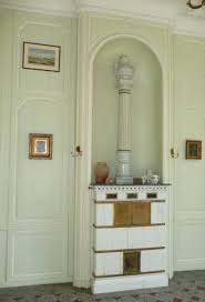 Seine Maritime Duclair Chateau Du Taillis Poele Alsacien De La Salle A Manger Le Manoir Maison Chateau
