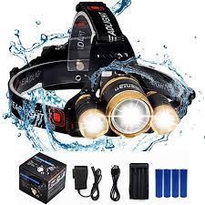 Benran Best Headlamp 6000lm Flashlight Improved Led Zoom Light With Rechargeable 18650 Bicycle Bike Helmet Headlight Hunti Bike Helmet Bicycle Bike Flashlights