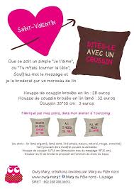 Mary Du Pole Nord Housse De Coussin Brode 32 Euros Coussin 3 Euros Housse De Coussin Coussin Brode Cadeaux De Saint Valentin