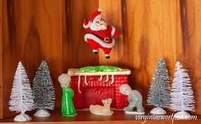 a very vintage christmas in the kitchen