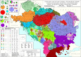 Nationality Map Of The Balkans And Southern Central Europe Karten Landkarte Weltgeschichte