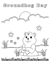 Our free coloring pages for adults and kids, range from star wars to mickey mouse Groundhog Coloring Pages Best Coloring Pages For Kids
