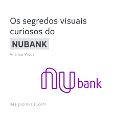 Nubank logo on the screen of the mobile device. Nubank Analise Visual Design Pra Valer Analisevisual Logo
