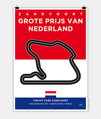 Making its 2020 debut, and a first for t. My F1 Zandvoort Race Track Minimal Poster Chungkong