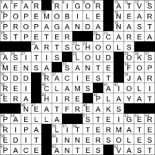 We did not find results for: La Times Crossword 27 Feb 21 Saturday Laxcrossword Com