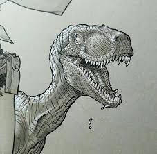 Pin By Antonia Wolff On Dino Power Dinosaur Art Dinosaur Drawing Prehistoric Animals