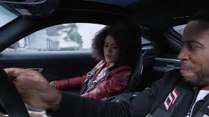 Ramsey is still the newest member of the fast and furious crew, joining up with them in furious 7 after being rescued by the villains who kidnapped her because she created god's eye. The Studded Strap Of Ramsey Nathalie Emmanuel In Fast And Furious 8 Spotern