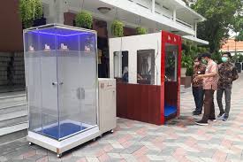 Bilik Sterilisasi Di Surabaya Diproduksi Massal Sehari 10 Unit Halaman All Kompas Com