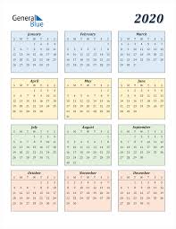 All of coupon codes are below are 47 working coupons for printable color coded calendar from reliable websites that we. 2020 Calendar Pdf Word Excel