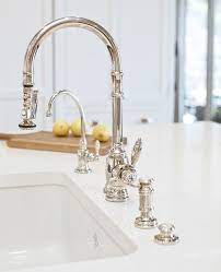 Flg water filter kitchen faucet brushed nickel tap 360 rotation with water purification features taps for drinking kitchen mixer. Types Of Faucet Finishes Chrome Powder Coated Clear Coated Living Finishes And Stainless Steel K Kitchen Faucet Best Kitchen Faucets Chrome Kitchen Faucet
