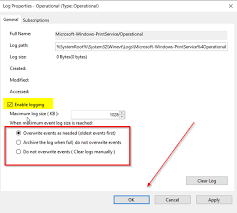 How To Enable Print Logging In Event Viewer On Windows 10 Windows 10 Windows Enabling