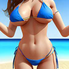 miracle babe with bikini, 3D - Arthub.ai