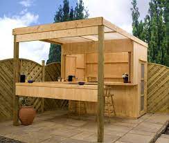Outdoor Bar Shed Ideas Building Design For Pergola Woodworking Projects Made Easy Bar Shed Diy Outdoor Bar Outdoor Wood Bar
