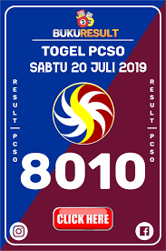 Result Togel Pcso Sabtu 20 Juli 2019 Selasa Philippines Rabu