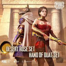 Pubg Mobile On Instagram The Desert Blooms Are The Deadliest The Desert Rose And Hand Of Duat In 2021 Batman Joker Wallpaper Free Fire Characters Joker Wallpaper