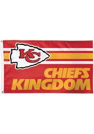 By logging in, you accept the terms and conditions (which grants certain rights to you and the club and requires arbitration of disputes and certain limitations of your rights as set forth therein). Kansas City Chiefs Chiefs Kingdom Grommet Red Silk Screen Grommet Flag