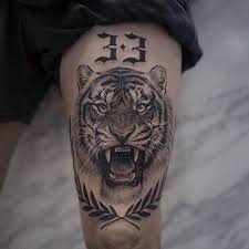 101 Badass Tattoos For Men Cool Designs Ideas 2021 Guide Tattoos For Guys Badass Lion Tattoo Tiger Tattoo Thigh