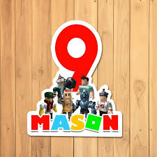Roblox Cake Topper Roblox Cake Boy Birthday Parties Happy 10th Birthday
